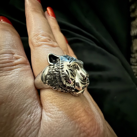 NWT Effy tiger face ring, size 10 - Picture 4 of 7